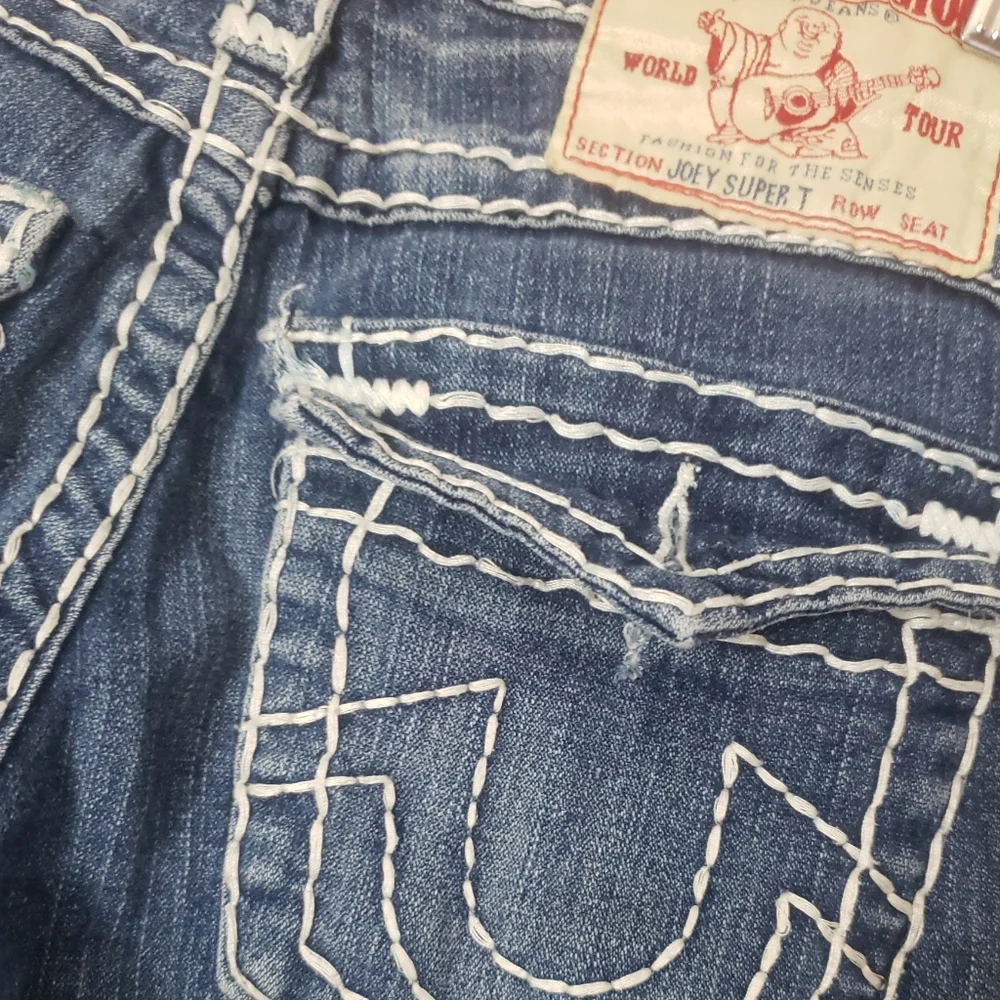 True Religion Joey T low rise jeans •y2k - Picture 3 of 10